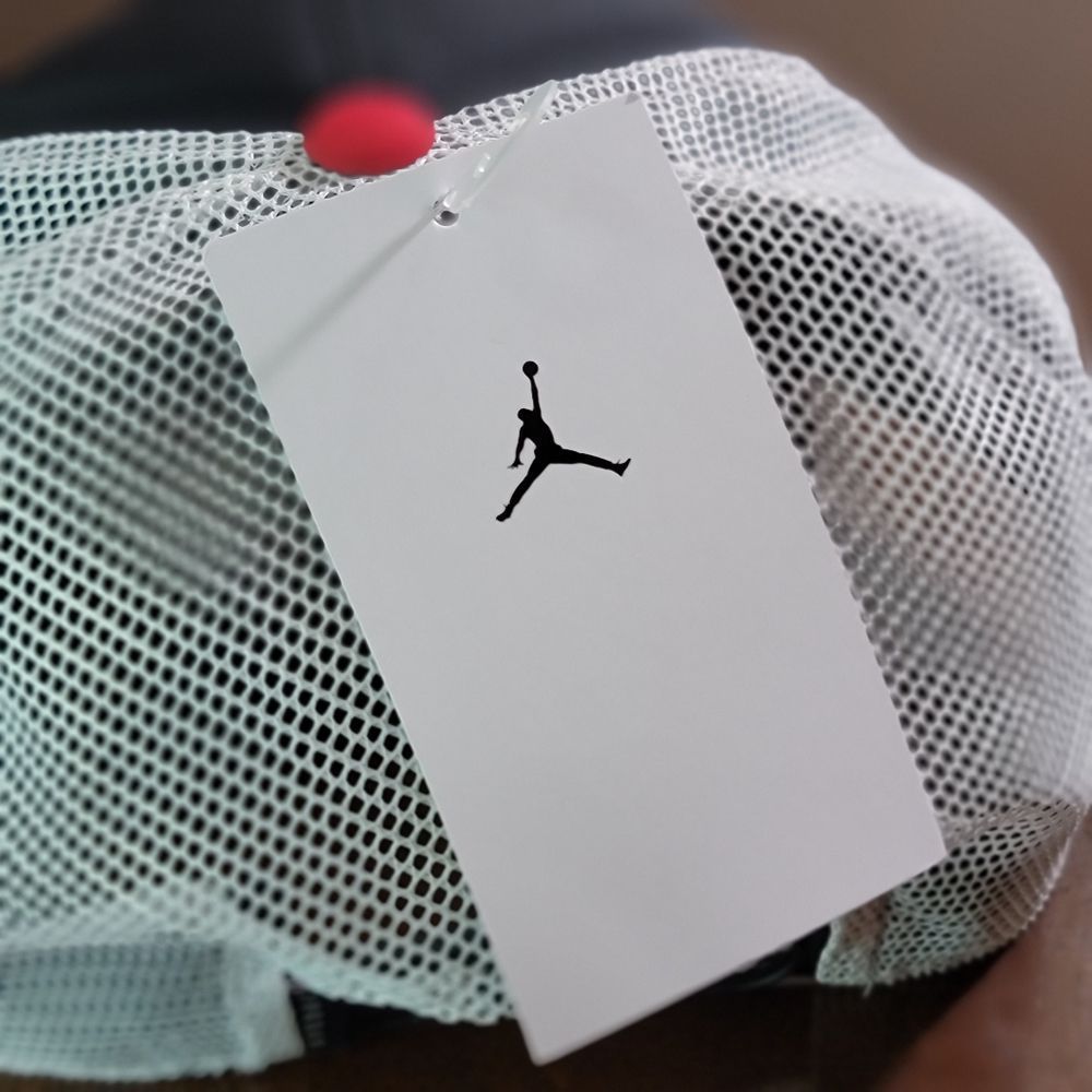 Air Jordan OG Retro 1 2 3 4 6 7 11 Bred Trucker Snapback Hat Cap Black Red White - Picture 10 of 11